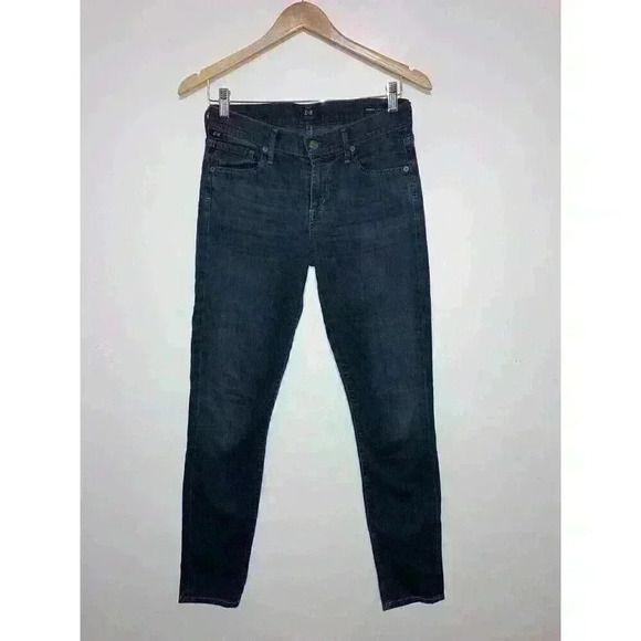 Citizens of Humanity Thompson Mid Rise Dark Skinny Jeans Size 26 - Picture 2 of 11